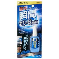 （メール便可）セメダイン 3000ゼリー状速硬化 強力型瞬間接着剤 3g CA-154 ゼリー状 スタンド付き | ホームセンターブリコYahoo!店