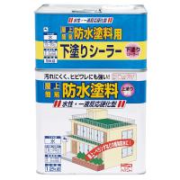 ニッペホームプロダクツ 水性 屋上簡易防水塗料セット 上塗り12kg+下塗り5kg グリーン | ホームセンターブリコYahoo!店