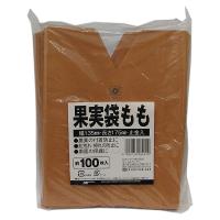 （メール便可）日本マタイ 果実袋 もも 135mm×175mm 約100枚入 | ホームセンターブリコYahoo!店