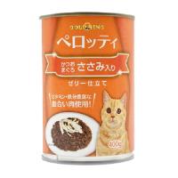 IACL GOLDRING ペロッティ かつお・まぐろ ささみ入りゼリー仕立て 400g 猫缶 猫 缶詰 キャットフード イトウアンドカンパニーリミテッド | ホームセンターグッデイ
