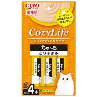 ＣＩＡＯ　Ｃｏｚｙ　Ｌｉｆｅ ちゅ〜る　とりささみ 猫用フード スナック いなばペットフード (コンパクト便可) | ホームセンターグッデイ