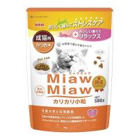 MiawMiaw カリカリ小粒 かつお味 580g 猫用ドライフード キャットフード | ホームセンターグッデイ