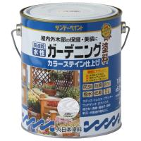 サンデーペイント 水性 ガーデニング 塗料 カラーステイン 1.6L とうめい 265305 | ホームセンターグッデイ