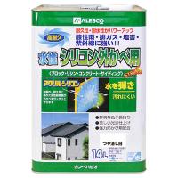 水性 シリコン外かべ用 つや消し白 14L カンペハピオ | ホームセンターグッデイ