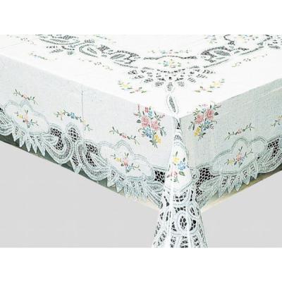 エーデルワイス  テーブルクロス テーブルクロス 和柄・金襴青海波（白）74×74cm <br><br>No
