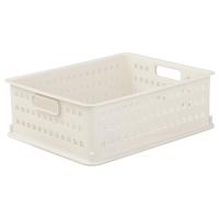 JEJアステージ Astage JEJ ASバスケット#2 アイボリー ボックス ケース 通気 万能 収納 | ホームセンターグッデイ