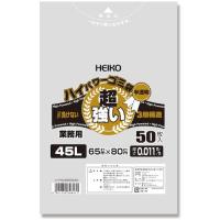 ■HEIKO ハイパワー半透明ゴミ袋 #011(3層) 45L 50枚入り【3402560:0】[店頭受取不可] | PROsite Yahoo!店
