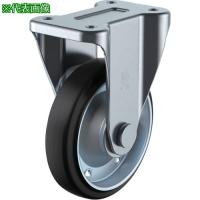 ■ユーエイ プレート式 固定 キャスター 導電ゴム 車輪径100mm  Jタイプ K型 取付寸法80×45【3619889:0】[店頭受取不可] | PROsite Yahoo!店