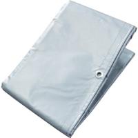 ■萩原 ターピー ターポリントラックシート 1号 軽トラック シルバー/オレンジ 1.8m×2.1m【3778924:0】[店頭受取不可] | PROsite Yahoo!店