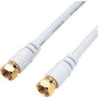 ■HORIC アンテナケーブル 0.5m ホワイト 両側ネジ式コネクタ AC05-443WH【3790416:0】[店頭受取不可] | PROsite Yahoo!店
