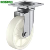 ■ユーエイ プレート式 自在 ステンレスキャスター ナイロン 車輪径200mm  Jタイプ SUS-J型 取付寸法115×115(105×105)【4405668:0】[店頭受取不可] | PROsite Yahoo!店