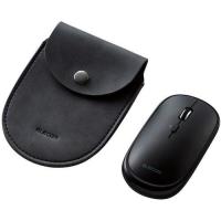 ■ELECOM マウス Bluetooth 4ボタン 薄型 充電式 3台同時接続 ブラック【4557422:0】[店頭受取不可] | PROsite Yahoo!店