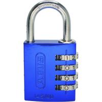 ■ABUS ナンバー可変式ステンレスシャックル南京錠 145IB-40 ブルー【4957652:0】[店頭受取不可] | PROsite Yahoo!店