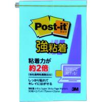 ■3M ポスト・イット 強粘着 75X25mm 90枚X2パッド ブルー【5421268:0】[店頭受取不可] | PROsite Yahoo!店