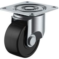 ■ユーエイ プレート式 自在 低床キャスター フェノール 車輪径75mm  Hタイプ CAL-HG型 取付寸法71×71【8093566:0】[店頭受取不可] | PROsite Yahoo!店