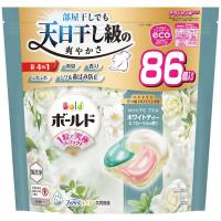 【セット販売】 ボールド ジェルボール4D ホワイトティー＆フローラルの香り 詰替え テラジャンボサイズ 86個(×3セット) | ホームセンターバローYahoo!店