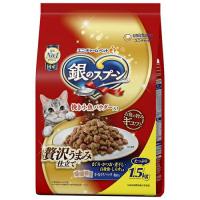 ユニチャーム 銀のスプーン贅沢うまみ仕立てまぐろ・かつお・煮干し・白身魚・しらす入り1.5kg | ホームセンターバローYahoo!店