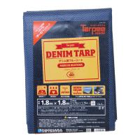 HAGIHARA ターピー デニムシート 1.8x1.8 デニムブルー 萩原工業 | ホームセンターバローYahoo!店