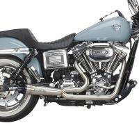 TBR 005-5130199 ツーブラザーズ・レーシング SHORTY TURNOUT フルエキゾースト ステンレス 2006〜2017 ダイナ | HD-PARTS ハーレーパーツ カスタム専門店