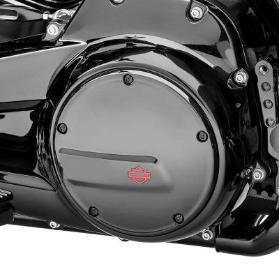 【新品未使用】スイッチバック ダービーカバー ブラック ハーレー純正□ スイッチバック ダービーカバー ブラック 【16年以降