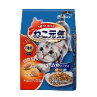 ユニ・チャーム ねこ元気 全成長段階用 お魚ミックス まぐろ・かつお・白身魚入り 2kg 4520699678909 | へるすぴあ