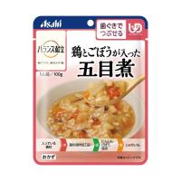 介護食 レトルト 和食 ユニバーサルデザインフード 区分2 バランス献立 歯ぐきでつぶせる 鶏とごぼうが入った五目煮 100ｇ [軽減税率]【返品不可】 // E1519 | 介護用品ショップ ハートケア