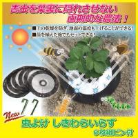 虫よけ しきわらいらず 6枚組ピン付 ガーデニング用品 園芸用品 敷き藁いらず 敷き藁 代用品 代わり 敷きわら 害虫 予防 対策 ガード 5個ご注文で1個オマケ Goto ヘルシーラボ 通販 Yahoo ショッピング