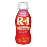 明治　プロビオヨーグルトR−1ドリンクタイプ　ストロベリー112g×12本「クール便でお届けします。」 | ハートフル ヤフー店