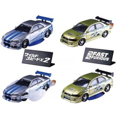 ホビーガチャ ワイルドスピード×2 全4種セット コンプ コンプリート