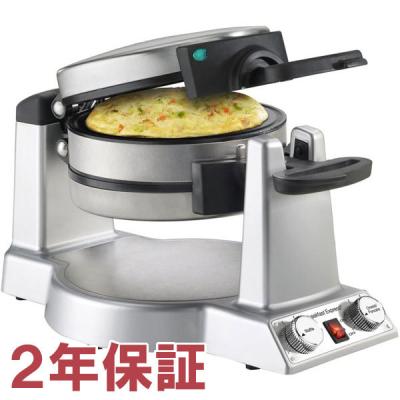 【美品】クイジナートCuisinartワッフルメーカー 家庭用 クイジナート ワッフルメーカー 4枚焼 丸型 BPAフリー