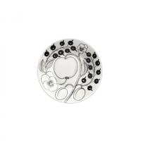 （A） Arabia パラティッシ プレート 14cm / ソーサー ブラック 1005402 | なないろモール