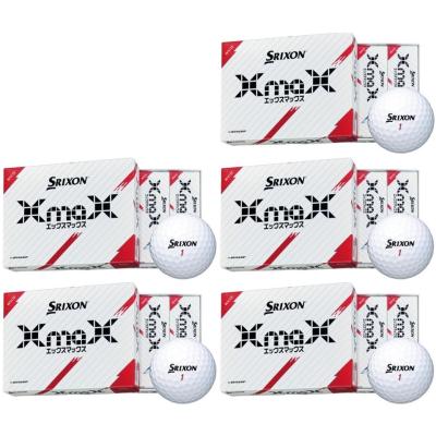 【新品未使用】SRIXON XmaX ホワイト　最新モデル2ダース 新品未使用】SRIXON XmaX ホワイト 最新モデル2ダース