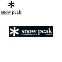 スノーピーク snow peak ロゴステッカー アスタリスクL キャンプ シール ステッカー 車 クーラーボックス | GLAGH