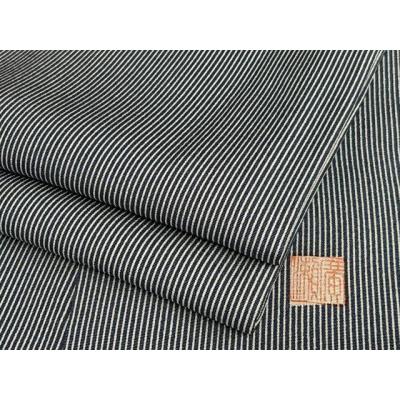 平和屋着物○伝統工芸士 保科信 江戸小紋 万筋 白色×藍