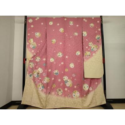 特選 華徒然 山本寛斎 KANSAI 手描き友禅 振袖 豪華 金彩 紋意匠 正絹 特選 華徒然 山本寛斎 KANSAI 手描き友禅 振袖 豪華 金彩 紋意匠