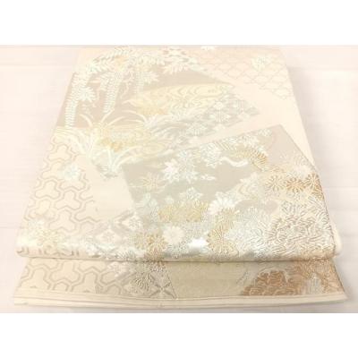 全通 袋帯 しゃれ袋 美保姿 未使用 袋帯 しゃれ帯 全通 全通 袋帯