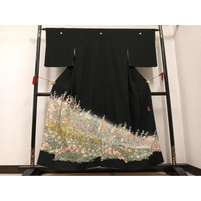 平和屋着物●本加賀友禅作家　百貫廣樹　色留袖　飛鶴枝花文　暈し染め　正絹　逸品　AABE5799fy 色留袖 加賀友禅 女性着物 | 通販・人気ランキング - 価格.com