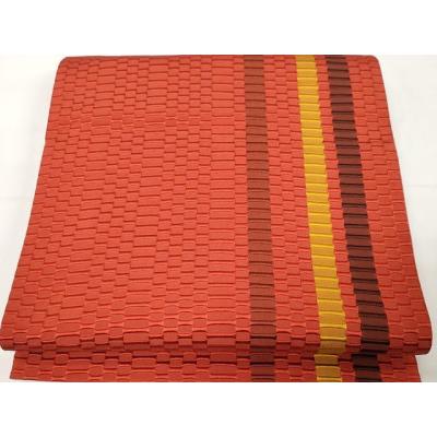 平和屋着物□極上 首里 總ロートン織 道屯織 八寸名古屋帯 手おり紬 首