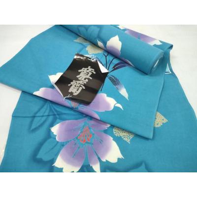 平和屋着物＊夏物 世界的ファッションデザイナー 山本寛斎 kansaiブランド 浴衣 反物 着尺 紅梅織 格子花文 綿 未使用 DAAW7366zzz 山本寛斎浴衣のおすすめ人気商品一覧 通販 - Yahoo!ショッピング