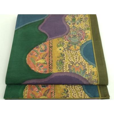 仁仙更紗 前田仁仙落款あり ご好評につき延長！31日18時迄” 【6万円均一】 【前田仁仙】 特選本手