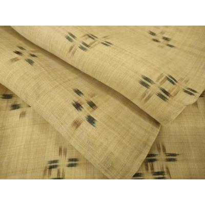 平和屋本店■極上　夏物　芭蕉布　手積み芭蕉糸100％　逸品　未使用　DZAA3067kh5 平和屋本店□極上 夏物 芭蕉布 手積み芭蕉糸100％ 逸品 未使用