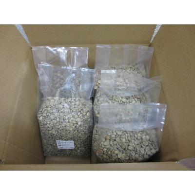 【エイトマン】コーヒー生豆4種類セット！　※送料無料 旬のコーヒー豆4種 (豆200g×4種=豆800g) | カフェコメルシオ