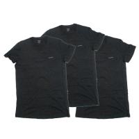 Tシャツ 3枚セット メンズ Vネック ブラック Ｌサイズ DIESEL ディーゼル SPDM/AALW 3PK/8301/送料無料 | 海のネット