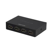 HDMIスプリッター HDMI分配器 4K 1入力4出力 グリーンハウス GH-HSPH4-BK/0069 | 海のネット