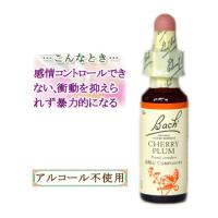 バッチフラワーレメディ 06チェリープラム ノンアルコープタイプ 10ml フラワーエッセンス | 女性のしあわせ応援ハーブレンド