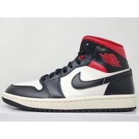 23cm BQ6472-061 WMNS AIR JORDAN 1 MID Black Sail Gym Red ウィメンズ エアジョーダン ミッド ブラック セイル ジム レッド | HERETIC