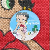 レターパックプラス対応 BETTY BOOP ベティブープ カンバッジ A カンバッヂ 缶バッジ 缶バッチ 缶バッヂ 可愛い キャラクター 大きいサイズ ファッション | アメリカン雑貨Hermit(ハーミット)