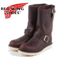 レッドウイング エンジニアブーツ 男性用兼女性用 Dワイズ 茶 ブラウン RW-2970REDWING yrdw0005 