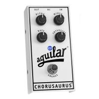 ベースモジュレーションエフェクト・コーラス アナログ・コーラス エフェクター aguilar ベース用エフェクター Chorusaurus | PLAN B