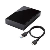 エレコム 外付けハードディスク e：DISK USB3.0対応 3TB ELD-CED030UBK | PLAN B